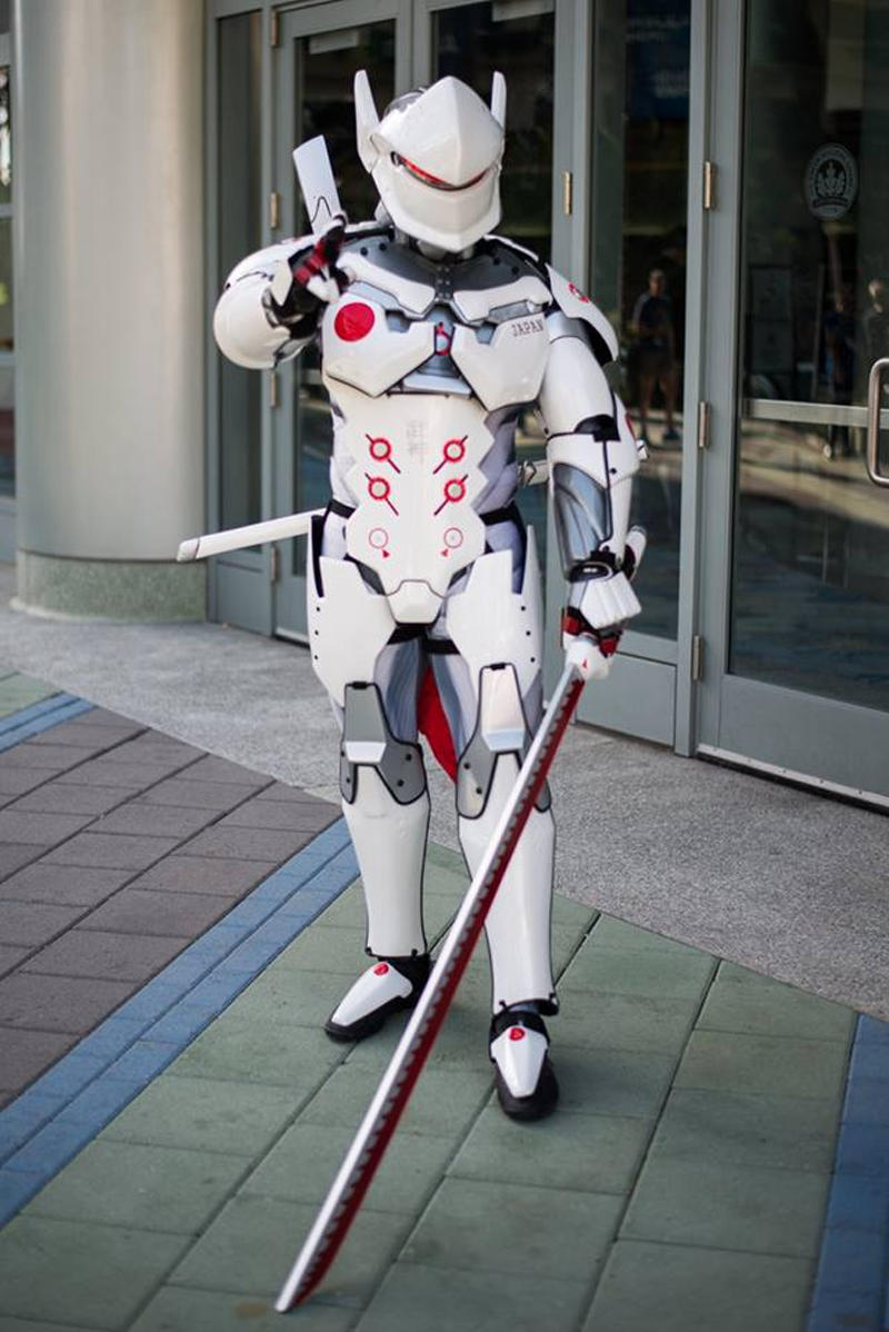 Honki o misete miro! Overwatch’s Genji again, this time in his Nihon Skin from the Overwatch Summer Games.